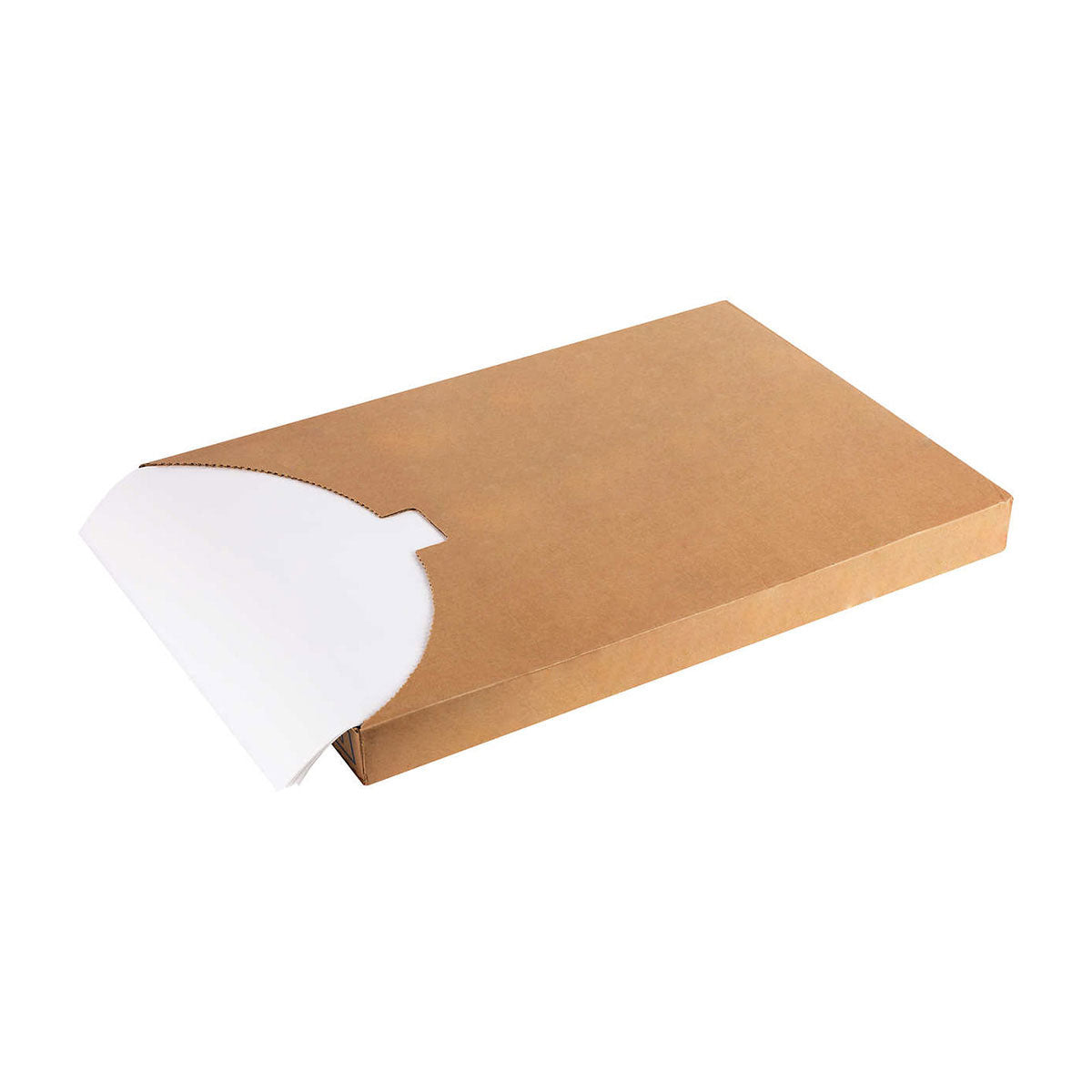 Paterson Pacific Parchment SG01032 Quilon® Paper Pan Liner For Half Size  Bun Pan - 16 1/2L x 12 1/8W