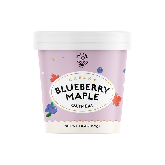 MYLK LABS BLUEBERRY MAPLE OATMEAL CUP (CASE OF 6)